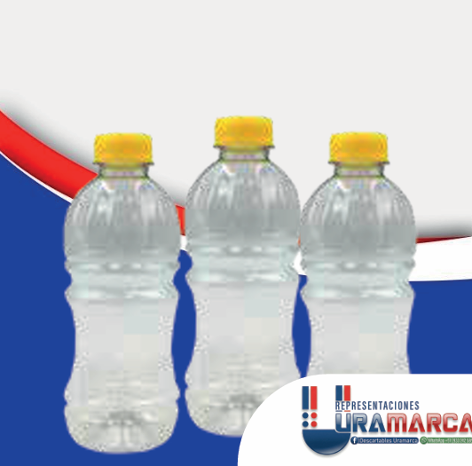 Botellas descartables de plástico para bebidas en Lima, Perú. Venta por mayor en Descartables