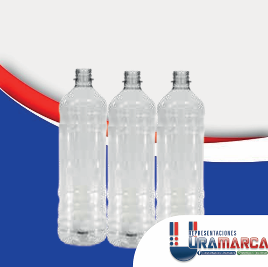 Botellas descartables de plástico para bebidas en Lima, Perú. Venta por mayor en Descartables Uramarca
