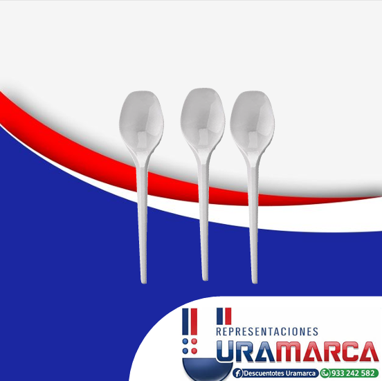 Cubiertos descartables de alta calidad en Lima, Perú. Venta al por mayor y menor en Descartables Uramarca. Pedidos al 989 509 912.