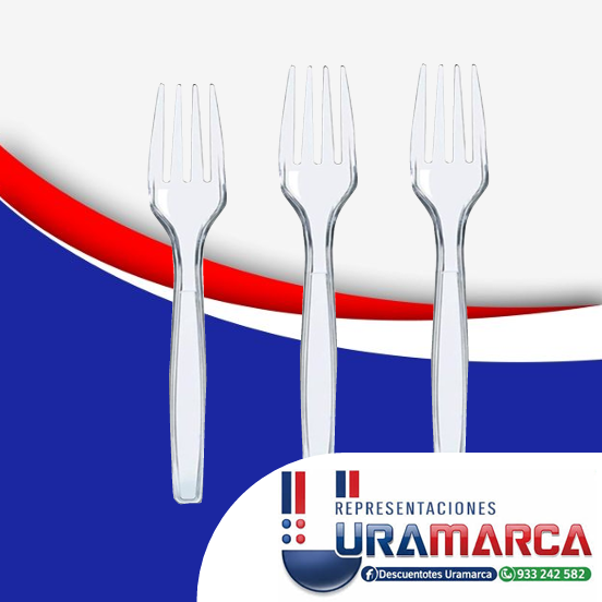 Cubiertos descartables de alta calidad en Lima, Perú. Venta al por mayor y menor en Descartables Uramarca. Pedidos al 989 509 912.